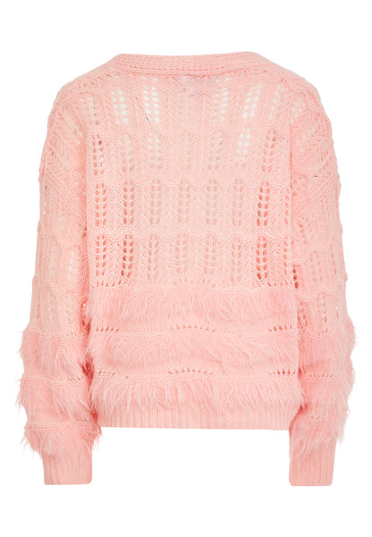 POOMI Damen Strickjacke
