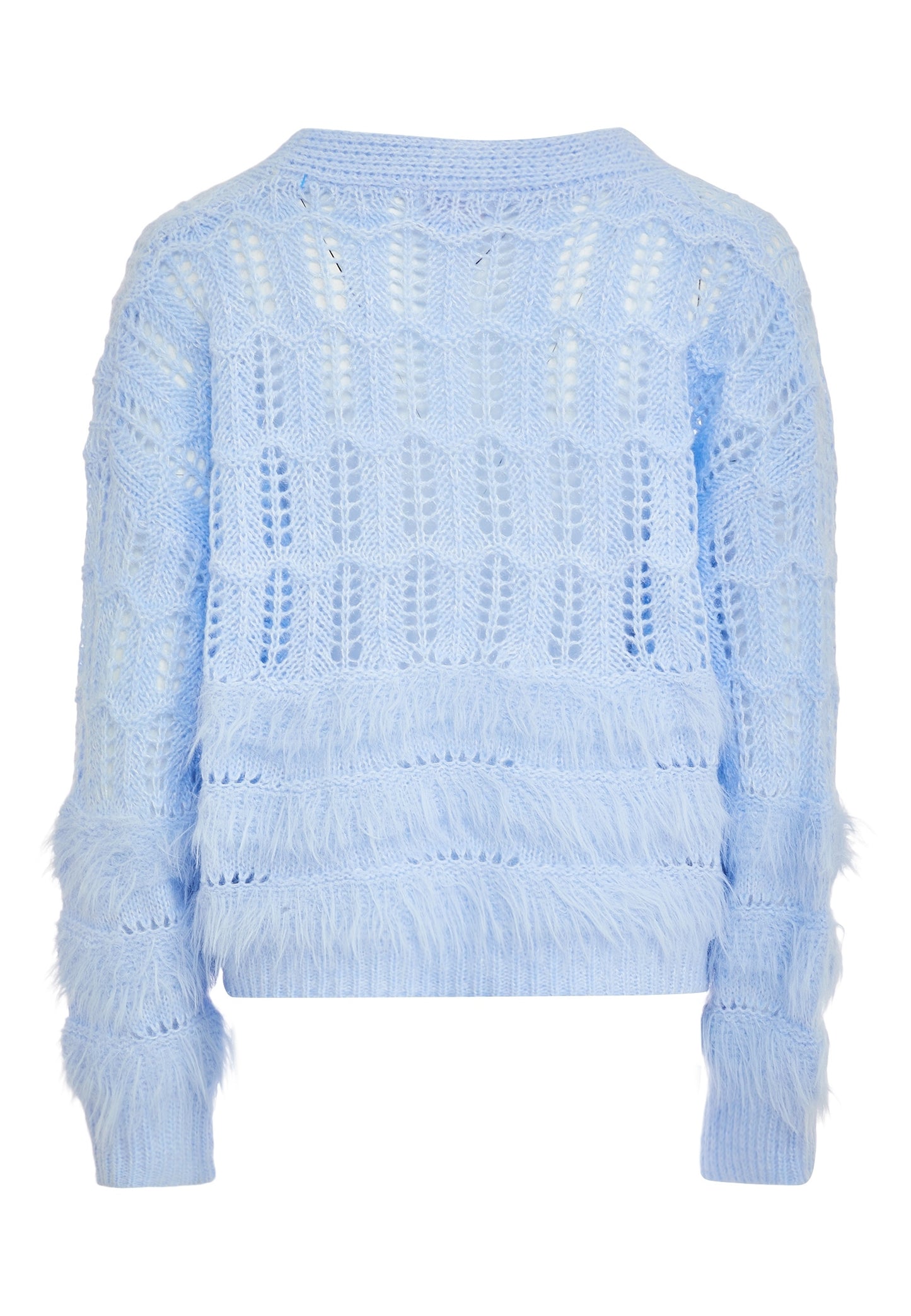 POOMI Damen Strickjacke