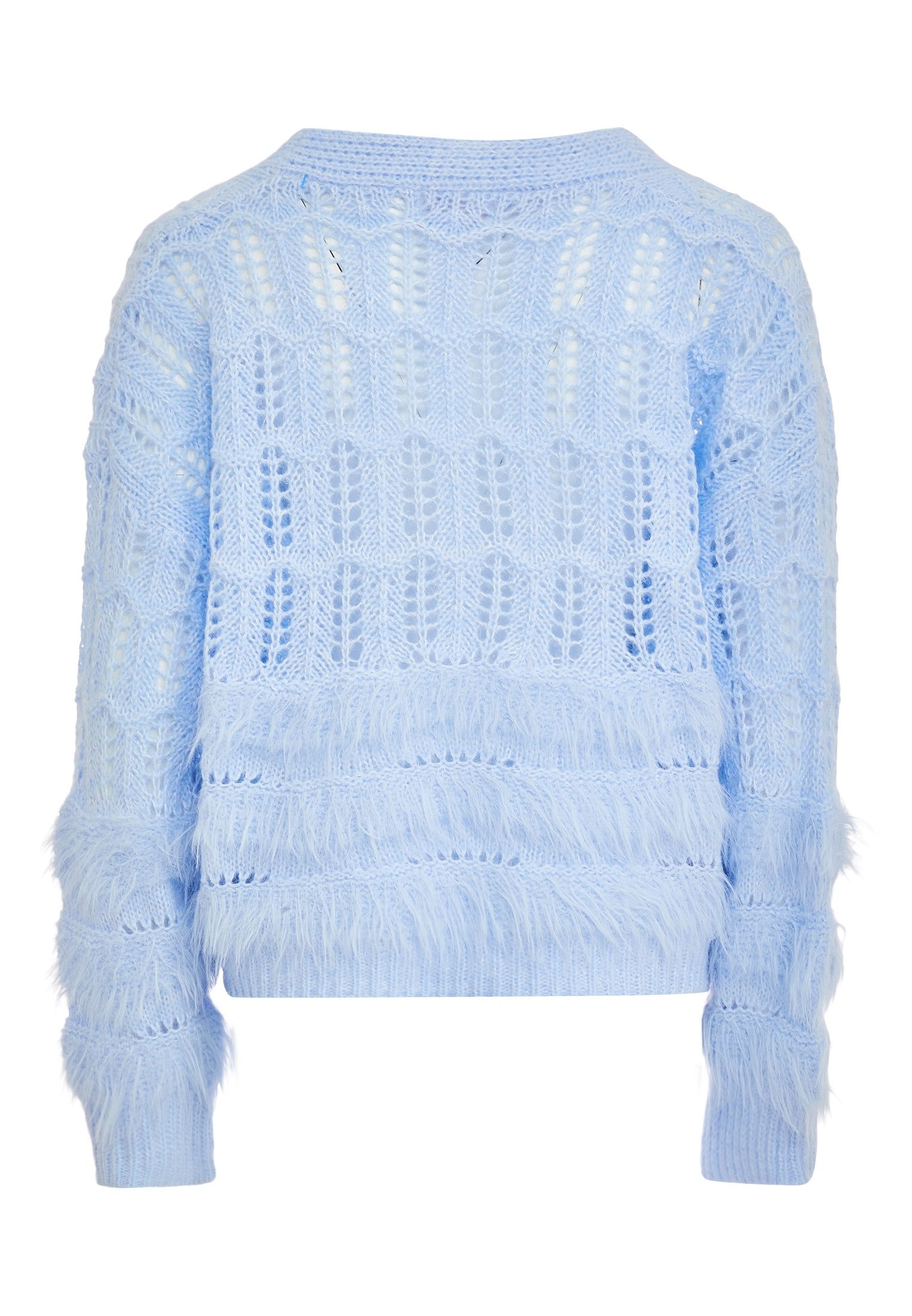 POOMI Damen Strickjacke