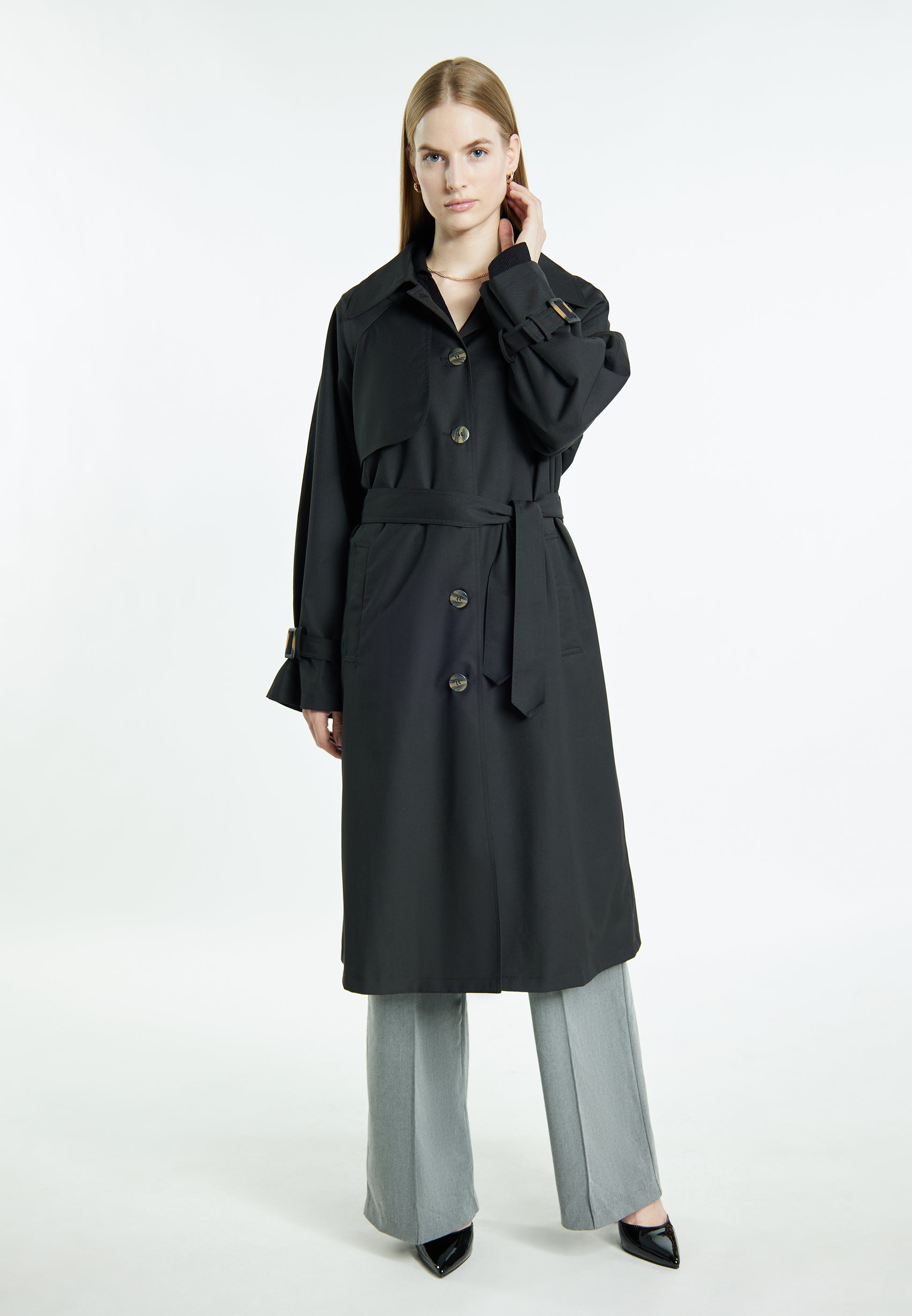 DreiMaster Klassik Women's Trench Coat