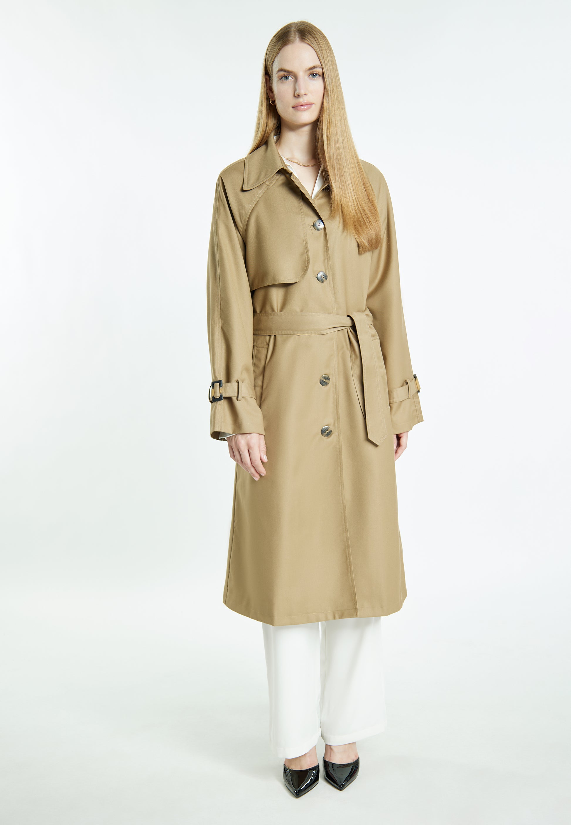 DreiMaster Klassik Women's Trench Coat