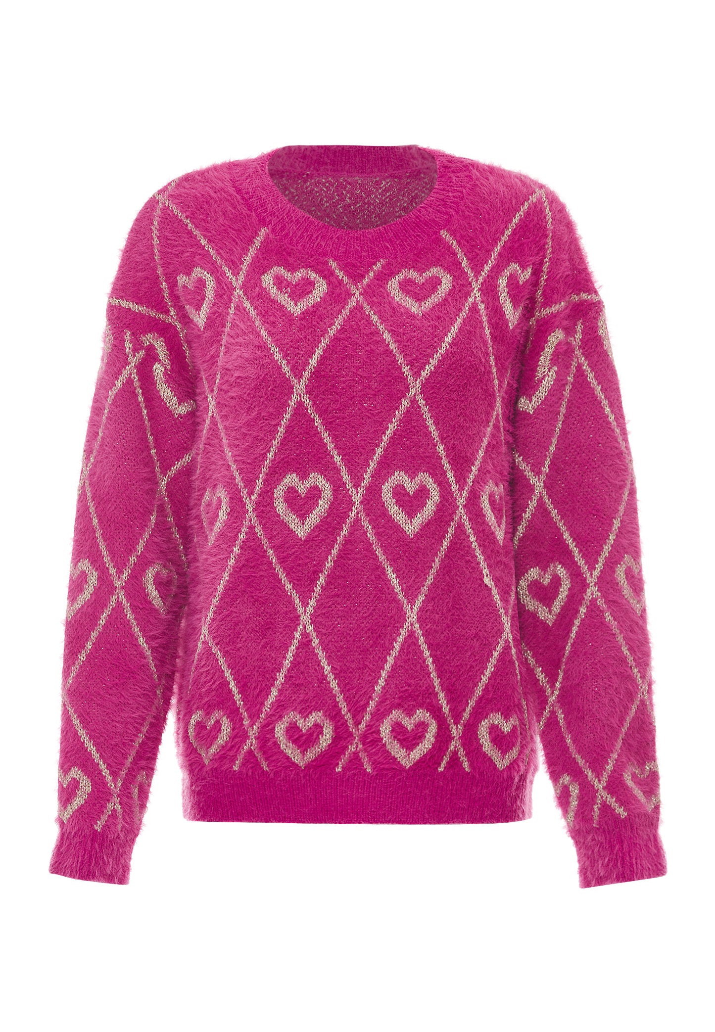 Dziany sweter damski ebeeza