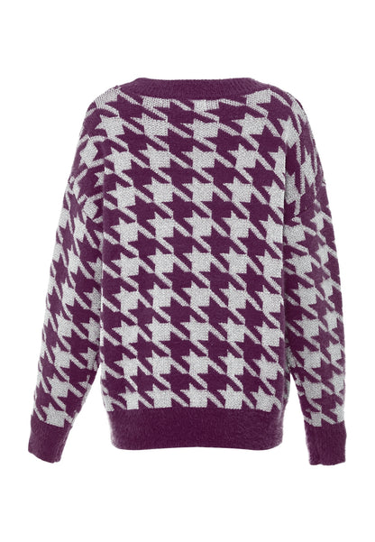 ebeeza Damen Strickpullover