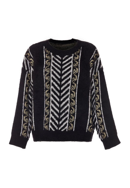 Dziany sweter damski ebeeza