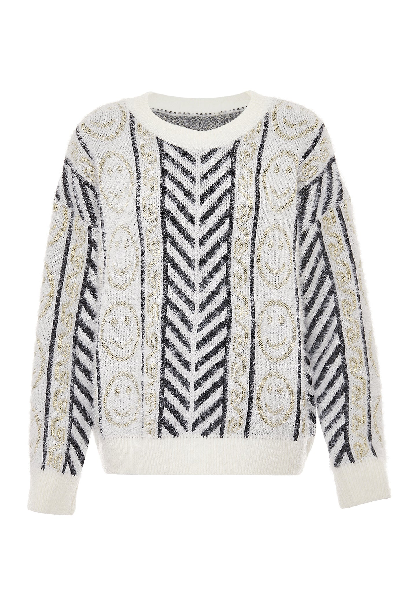 ebeeza Damen Strickpullover