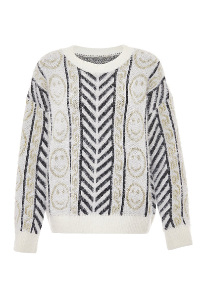 ebeeza Damen Strickpullover