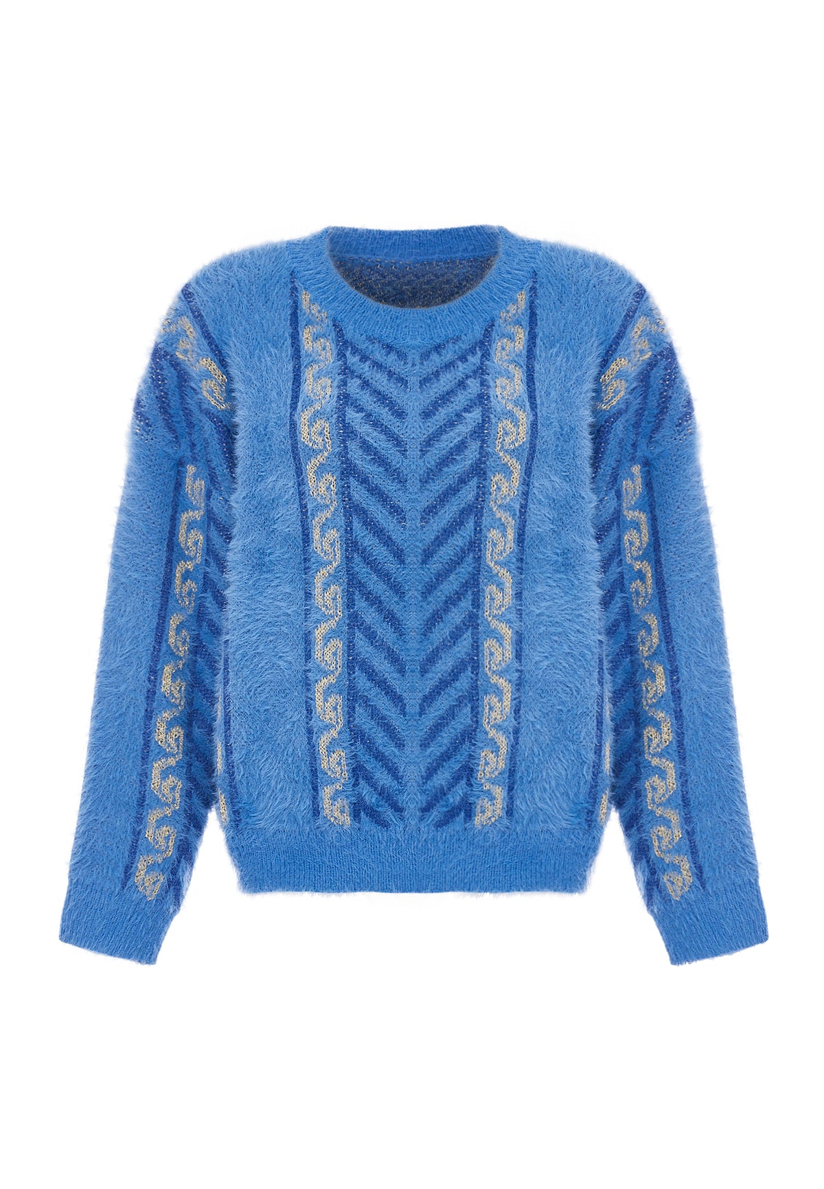 ebeeza Damen Strickpullover