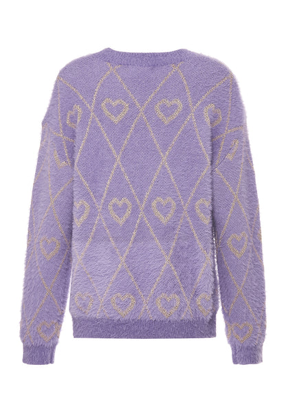 Dziany sweter damski ebeeza