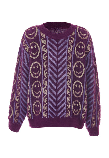 ebeeza Damen Strickpullover
