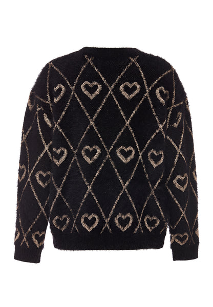 Dziany sweter damski ebeeza