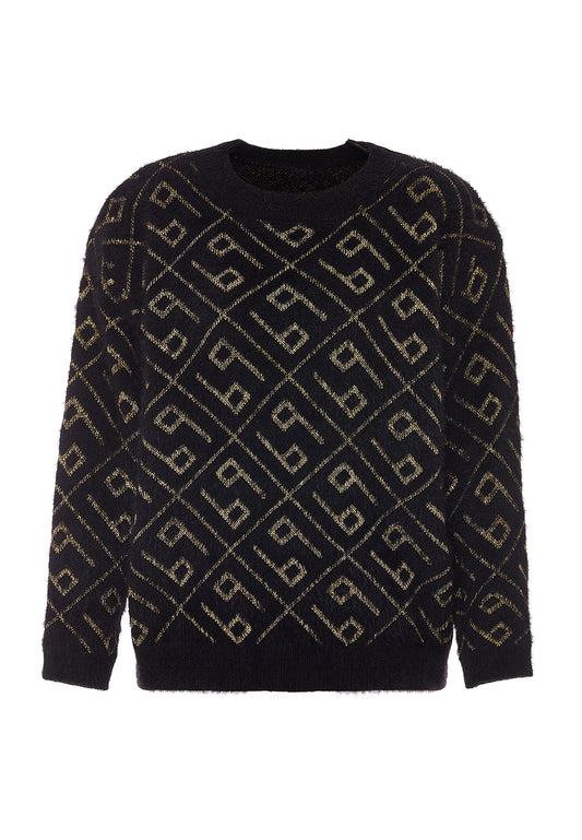 Dziany sweter damski ebeeza