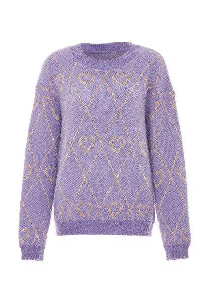Dziany sweter damski ebeeza