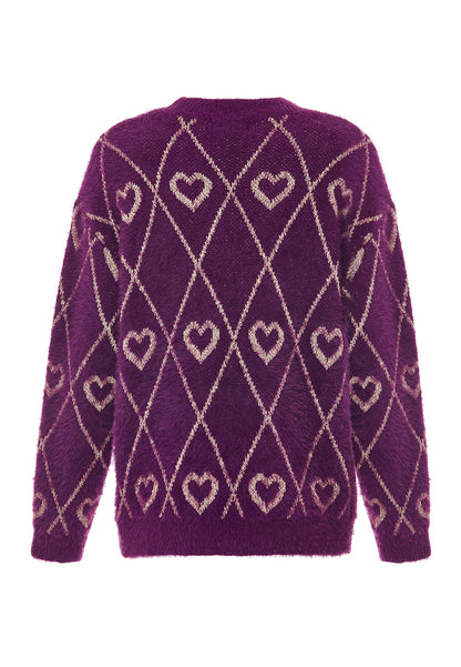 Dziany sweter damski ebeeza