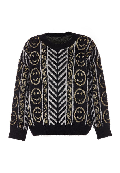 ebeeza Damen Strickpullover