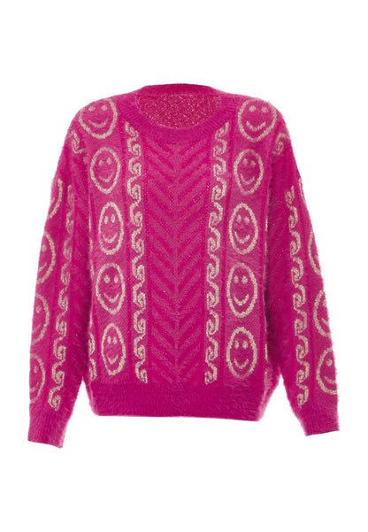 ebeeza Damen Strickpullover