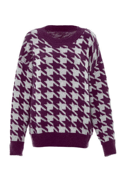 ebeeza Damen Strickpullover