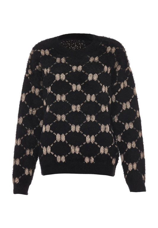 Dziany sweter damski ebeeza