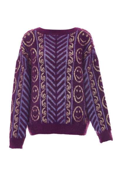 ebeeza Damen Strickpullover