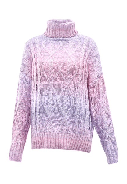 myMo Damen-Rollkragenpullover