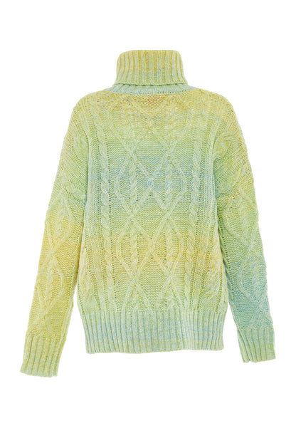 myMo Damen-Rollkragenpullover