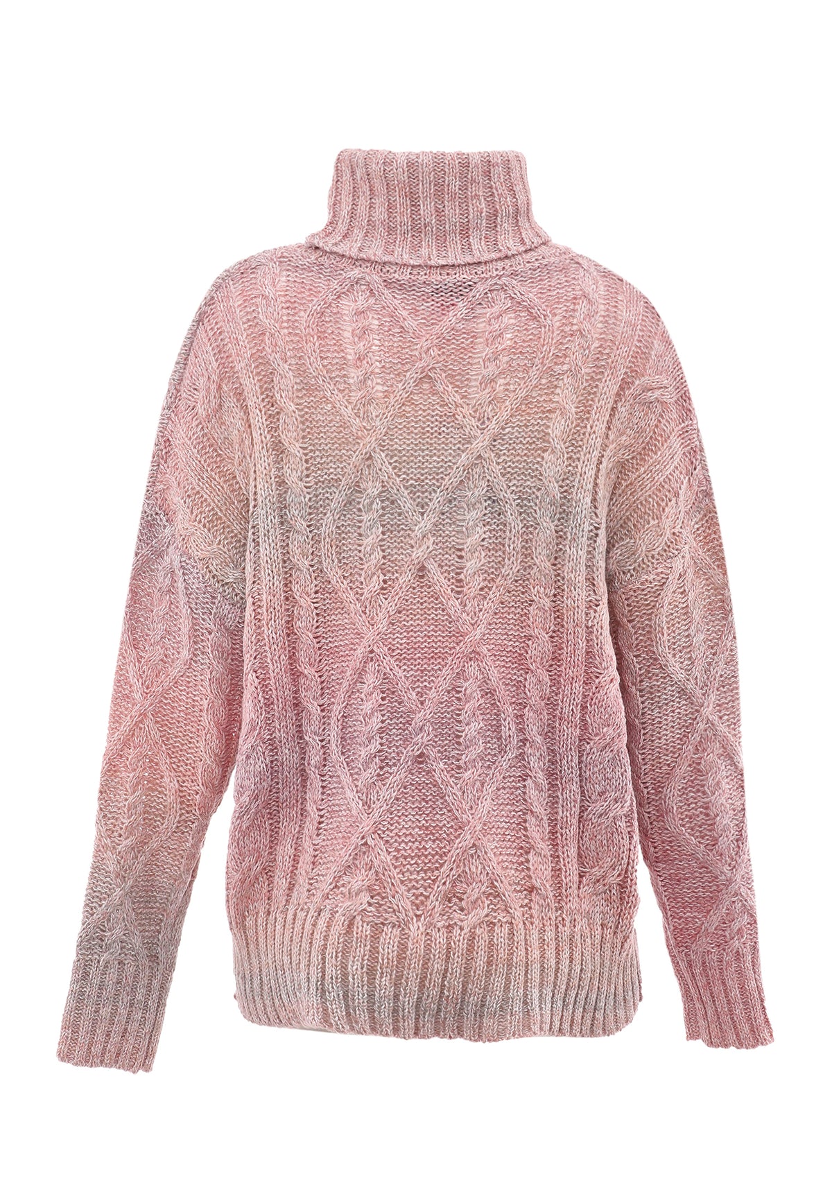 myMo Damen-Rollkragenpullover