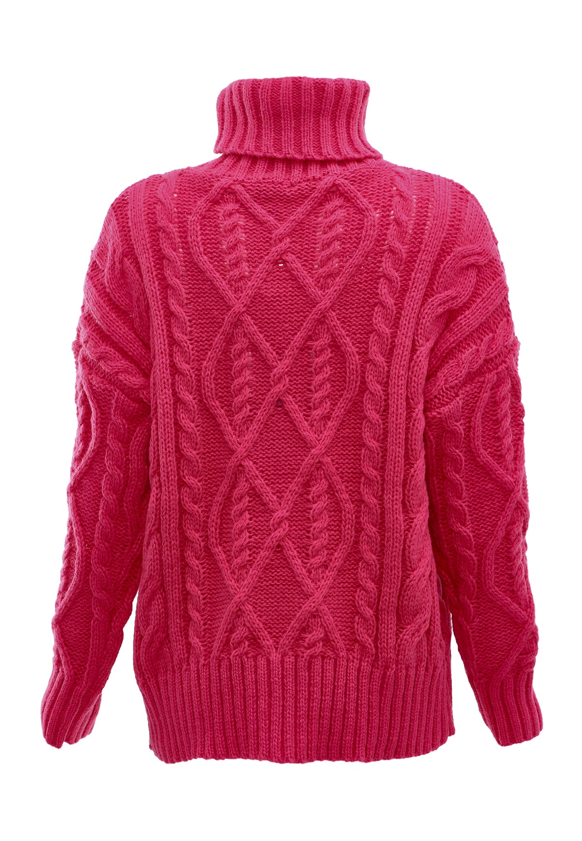 myMo Damen-Rollkragenpullover