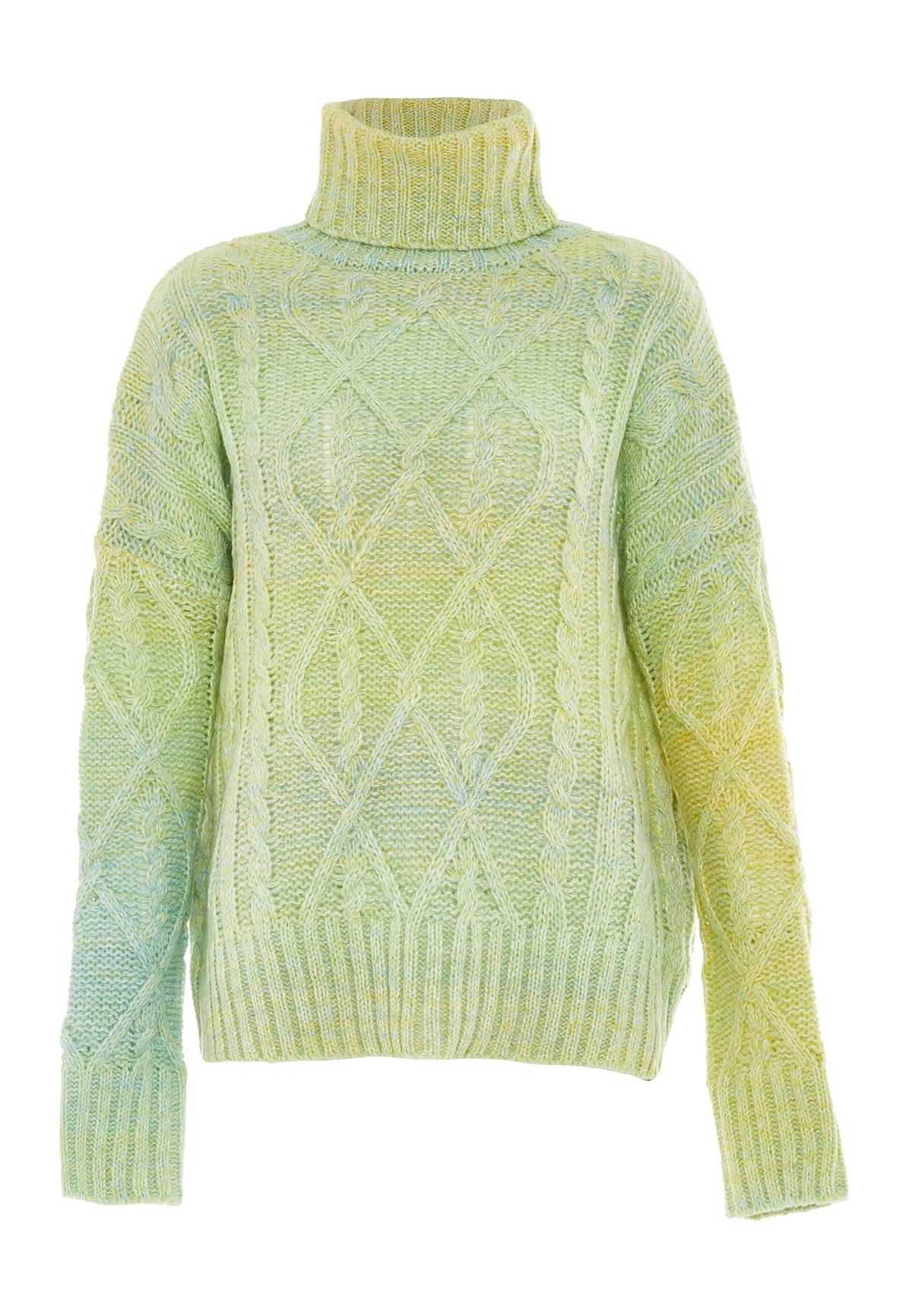 myMo Damen-Rollkragenpullover