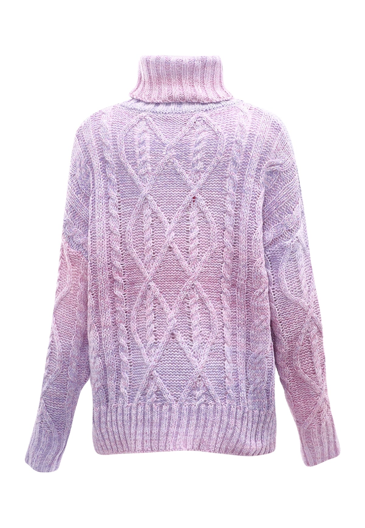 myMo Damen-Rollkragenpullover