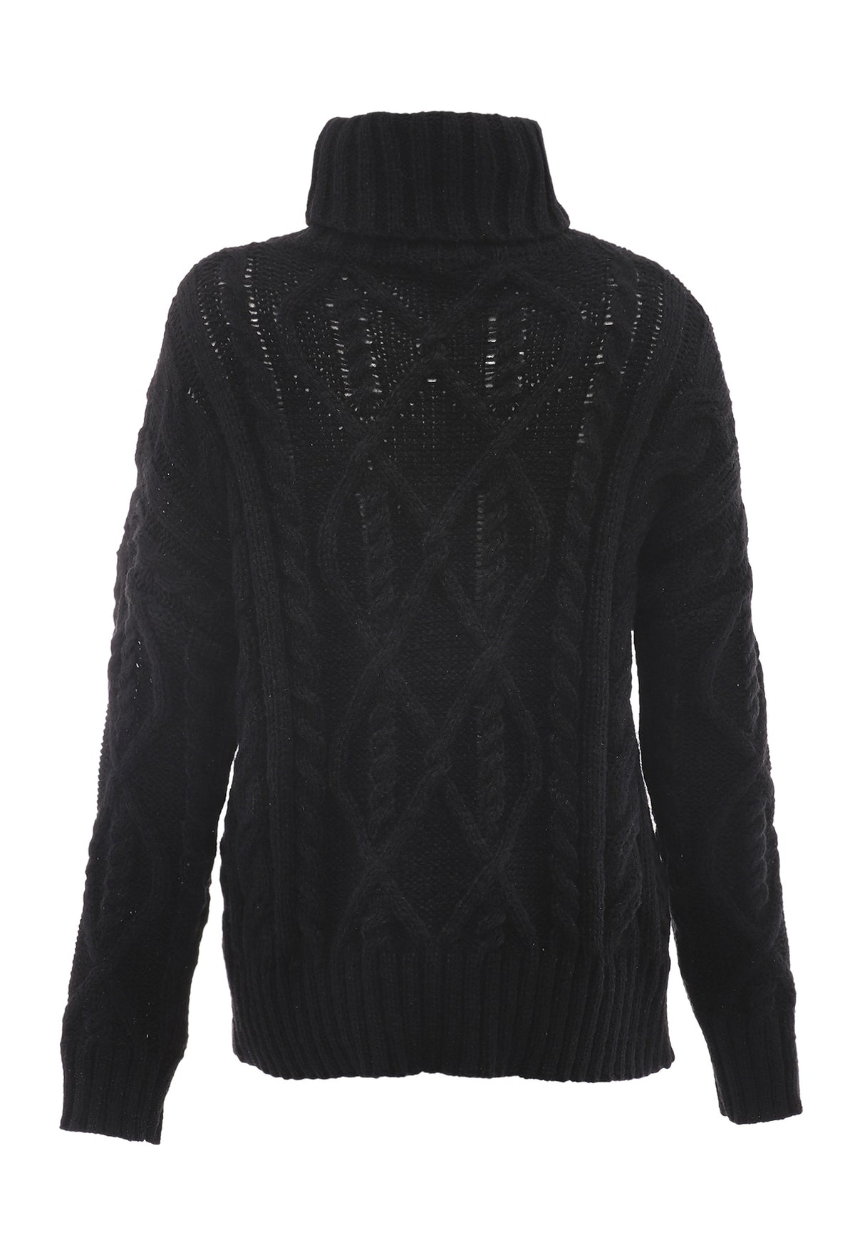 myMo Damen-Rollkragenpullover