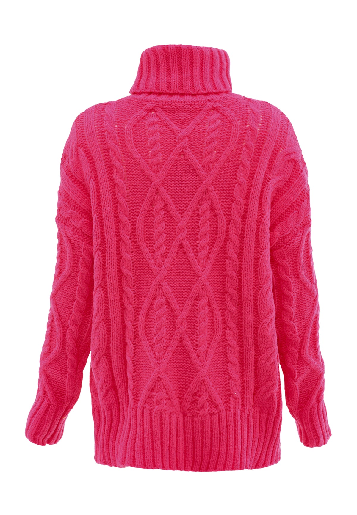 myMo Damen-Rollkragenpullover