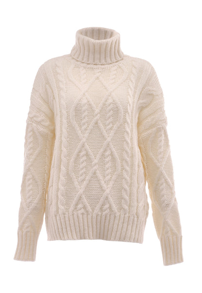 myMo Damen-Rollkragenpullover