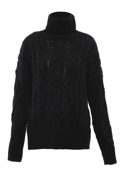 Damski sweter z golfem Sookie