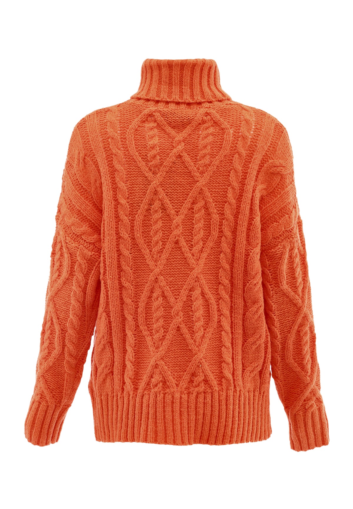 myMo Damen-Rollkragenpullover