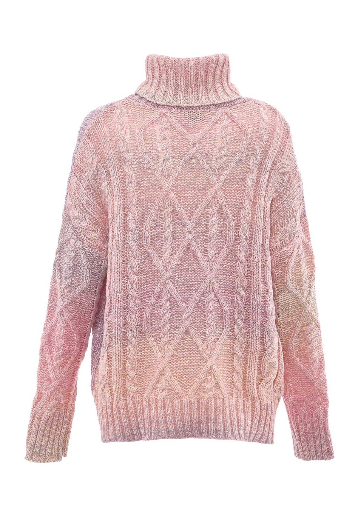 myMo Damen-Rollkragenpullover