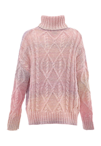 myMo Damen-Rollkragenpullover