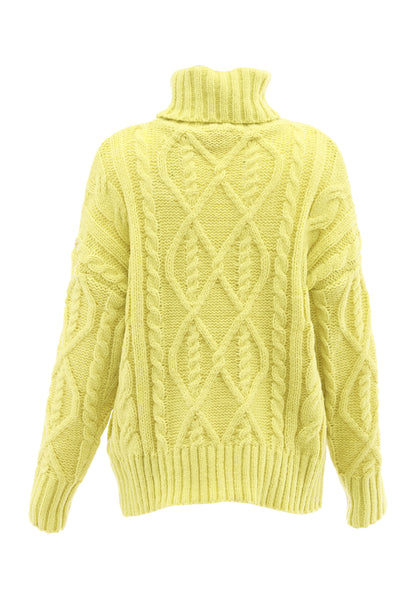 myMo Damen-Rollkragenpullover
