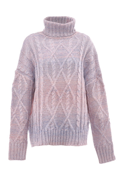 myMo Damen-Rollkragenpullover