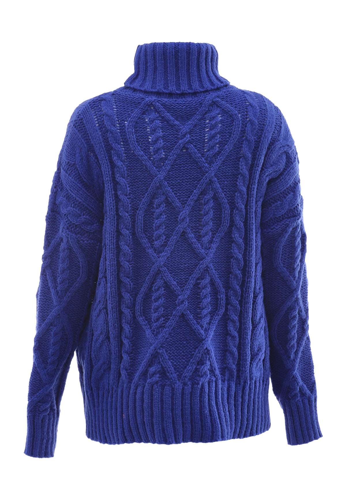 myMo Damen-Rollkragenpullover