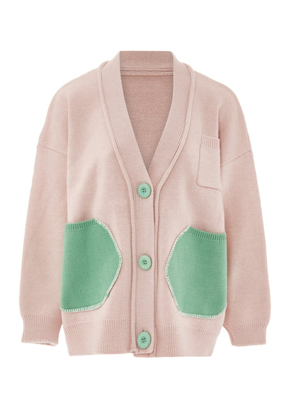 IMMY Damen Strickjacke