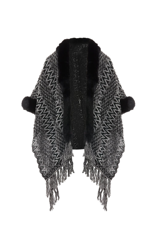 IMALA Poncho für Damen