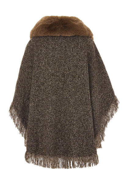 FRAULLY Women's Poncho