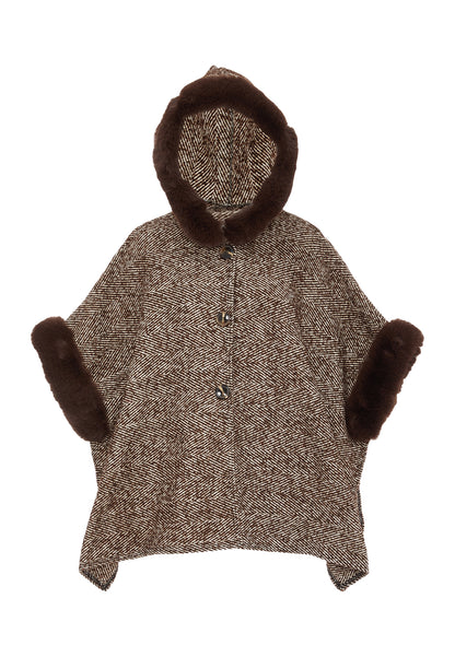FRAULLY Women's Poncho