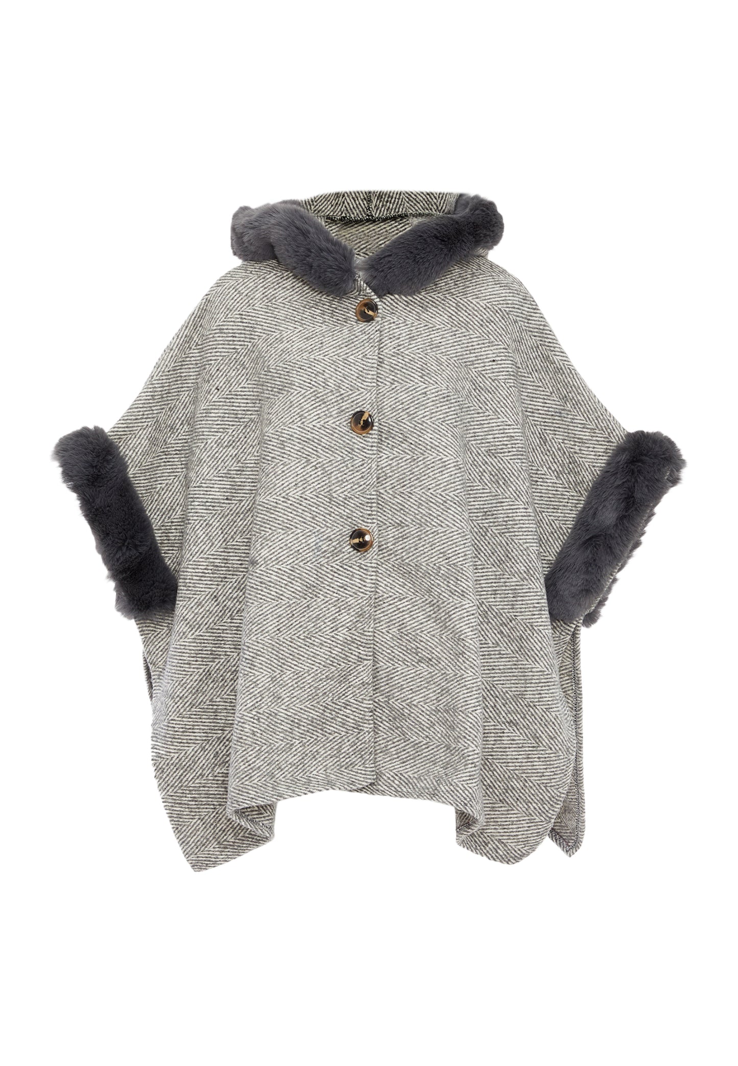 FRAULLY Women's Poncho