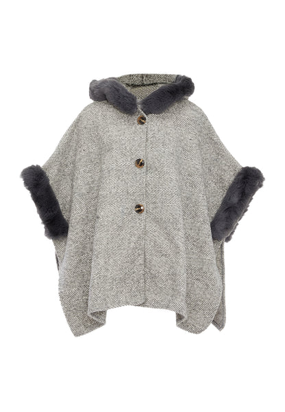 FRAULLY Women's Poncho