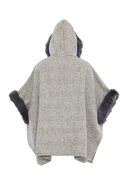 FRAULLY Women's Poncho