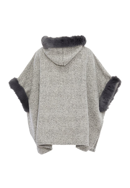 FRAULLY Women's Poncho