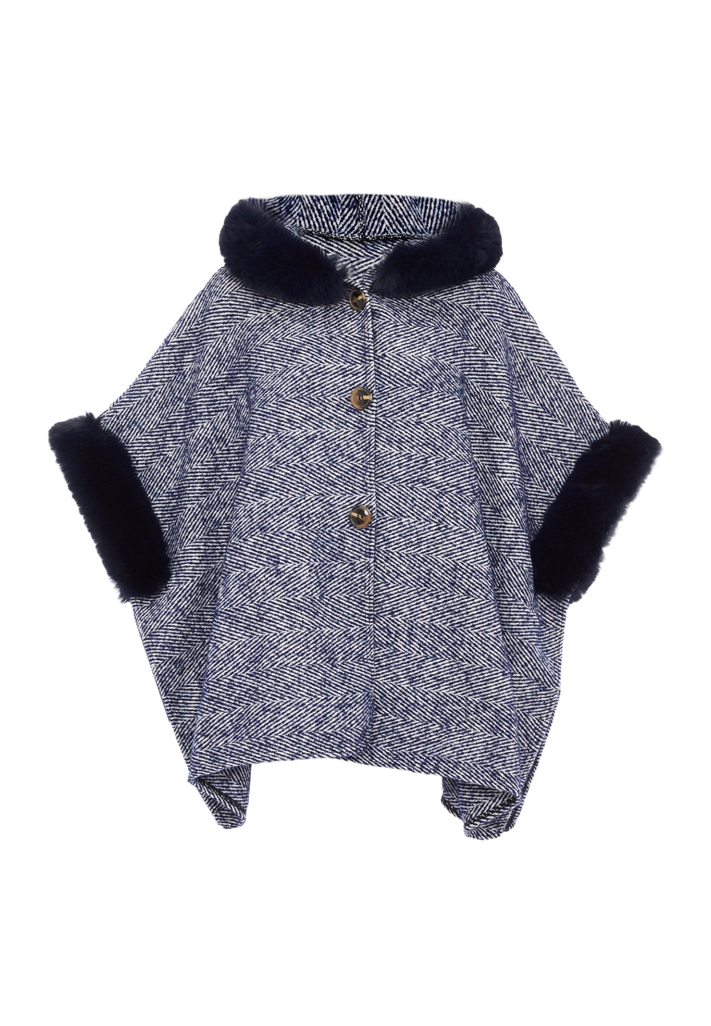 FRAULLY Women's Poncho
