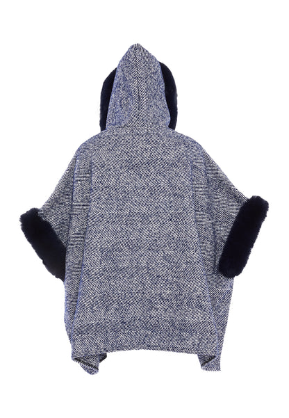 FRAULLY Women's Poncho