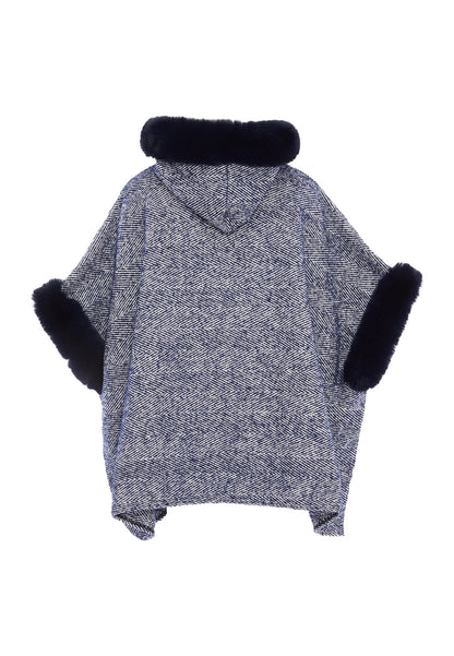 FRAULLY Women's Poncho