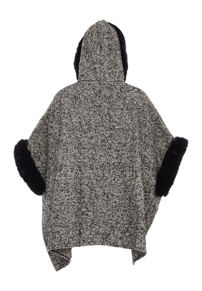 FRAULLY Women's Poncho